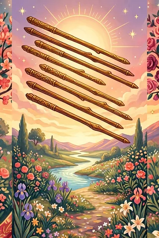 Eight of Wands